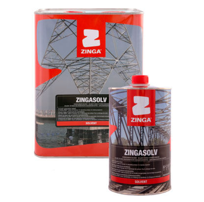 Zingasolv in both quart and 5 litre containers